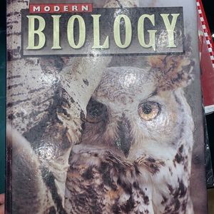 Modern Biology Textbook with Study Guide